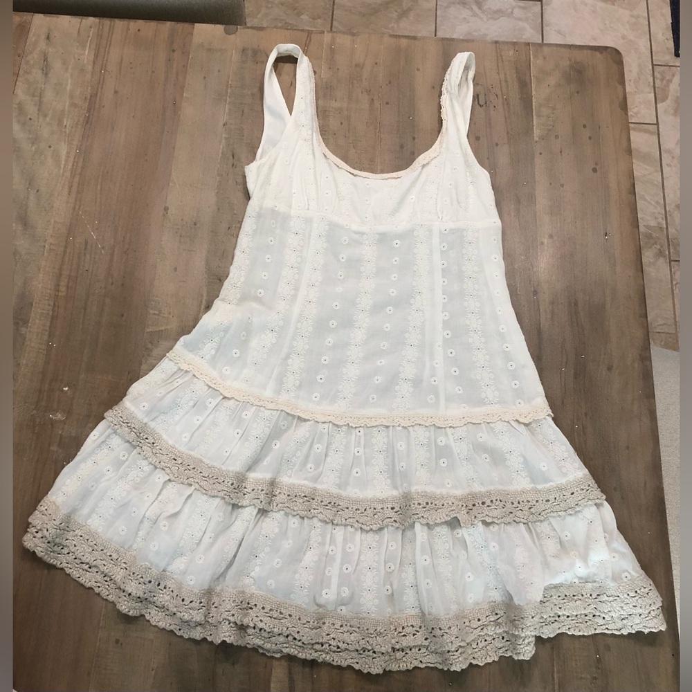 Free People lace mini dress